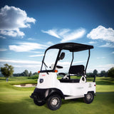 Electric Golf Cart for Adults, Electrically Powered Motor Vehicles, 34-Mile Range, Ideal for Golf Course (Lithium Battery-800W60V30AH)