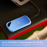 SanDisk 4TB Creator Pro Portable SSD - Up to 2000MB/s, for Laptops and Computers, USB-C, USB 3.2 Gen 2x2, IP65 Water and Dust Resistance