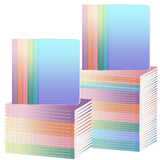 Ddaowanx Small Lined Notepads, Bulk Cute Mini Journals,3.5 x 5.5 Inches,72 Pages, Pocket Notebooks Set Colorful Cover Notebooks for Kids, Party Favors (60)