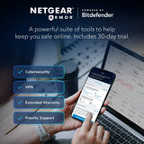 NETGEAR Nighthawk WiFi 7 Router (BE9300) – Router Only, 9.3Gbps Wireless Speed, 2.5 Gigabit Internet Port, Tri-Band for Gaming, Covers 2,500 sq. ft., 100 Devices, VPN – Free Expert Help