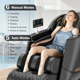 Massage Chair Full Body, Zero Gravity SL-Track Shiatsu Massage Recliner Chair with Body Scan, Airbags (U1-Black) Culanta
