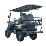 X-ARK 4-Seater Electric Golf Cart for Adults, 23.5 All-Terrain Off-Road Tires, 5000W High-Power Motor, 60 Miles Max Range
