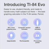 TI-84 Evo Graphing Calculator Texas Instruments, White