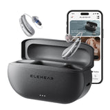 ELEHEAR-Beyond OTC Hearing Aids, AI Powered Speech Enhancement, Superior Sound Quality, Connectivity with iOS or Android Devices via Bluetooth 5.3, for Seniors and Adults
