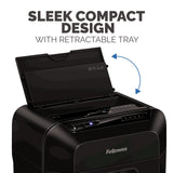 Fellowes AutoMax 100MA 100-Sheet Micro-Cut Autofeed 2-in-1 Paper Shredder for Office
