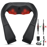 Medcursor Neck Massager - Portable Electric Neck and Back Massager with Heat, Deep Tissue 3D Kneading Pillow for Muscle Pain Relief, Ideal Father’s & Mother’s Day Gift, Not Cordless