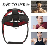 Harness Neck Support Neck Exerciser Sports Headband Weight Lifting Neck Trainer Fitness Equipment for Neck Growth and Strength Training GANAZONO