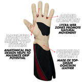 Women's Rose Gardening Gloves (Pair) Tan