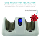 Best Choice Products Shiatsu Foot Massager for Pain Relief, Plantar Fasciitis, Neuropathy, Blood Circulation, Remote Control w/Compact Design - Sage Green