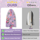 Gardening Tools, WisaKey 10 Piece Heavy Duty Purple Garden Tool Set with Handle, Durable Fashion Garden Supplies Organizer Handbag