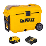 DEWALT Evaporative Air Cooler Portable Air Conditioner & 8 Gal Ice Chest with Digital Display & Turbo Cool to 53.6°F 3-Speed Settings Battery Powered Swamp Cooler, DXACN01B (Tool Only)