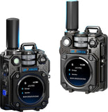 OMIZN M10 4G POC Walkie Talkie with SIM Card Included, Nationwide Push to Talk Radio with AES256 Encryption, AI Noise Reduction, SOS Alert for Business, Security & Warehouse Communication, 2 Pack FBM
