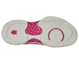 K-Swiss Women's Pickleball Supreme Shoe, Cloud Dancer/Raspberry Sorbet, 6 M