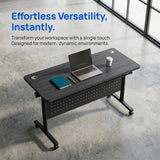 6Pack Conference Tables,Folding Conference Room Tables,Flip Top Training Seminar Table