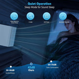 COWSAR 12000 BTU U-Shaped Window Air Conditioner, Saddle Mount Window AC Unit for Large Room, Cools Up to 550 Sq.Ft, 3-in-1 Cool/Dehumidifier/Fan, 24H Timer, Quiet Energy Saving AC, Easy Install