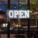 40"x14" Large LED Open Signs for Business with Remote, Super Bright Unique Design Open Sign with Hanging Installation, High Visibility Open Sign for Stores Bar Hotel Retail Shops Window Salon Restaurant Office