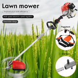 5 in 1 Gas Weed Eater, 52CC 2-Cycle Weed Eater Gas Powered, Gas Weed Wacker, 9500rpm Strong Power
