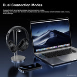 Wireless Noise Cancelling Headphones, 120H Playtime, Over Ear Headphones