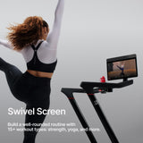 Peloton Cross Training Tread, Treadmill for Running, Walking, and Hiking with Manual or Auto-Incline Options and Immersive 24” HD Touchscreen, Exercise Equipment for Home Cardio and Strength Workouts
