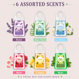 Sacubee 50 Pack Mini Hand Sanitizer Gifts Bulk with Clip on Loop 1.35 Fl oz