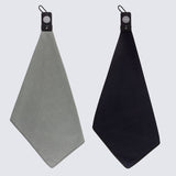 Playing It Forward Magnetic Golf Towel for Golf Bags with Clip for Men & Women, Waffle Weave Microfiber Towel, Set of 2