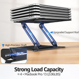 Laptop Stand, Portable Laptop Riser, Adjustable Laptop Stand for Desk Foldable