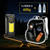 Blackview Rock 5 Rugged Phone Android 16 20000mAh 33W 108MP+50MP 20MP Camera 24GB+256GB MTK Helio G100 6.78" FHD 120Hz 5W Hi-Fi Speaker 348LM Camping Lantern Smartphone Unlocked 4G