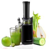 Masticating Juicer Machines, 12-inch Juicer, Masticating Cold Press Juicer Machines Elite Gourmet