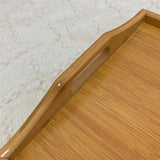 NRFJFOP Foldable Wood Bed Tray Breakfast the Laptop Desk Simple