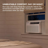 TCL 8000 BTU Smart Window Air Conditioner, Best Compact Quiet Energy Efficient AC Unit, Fan & Dehumidifier, Rooms Up To 350 Sq. Ft., Remote Control, Works with Alexa, Google Assistant & TCL Home App