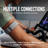 COROS Heart Rate Monitor, Comfort, Easy to wear, Auto-wear Detection, Advanced Sensor, Precise Data, Bluetooth, 38 Hours Battery Life, Connects up to 3 Devices at Once, for Run and Bike-Orange
