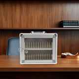 Aluminum Alloy Phone Lock Box - Secure Storage for Classroom, Office, Restaurant & Meeting Spaces - Mobile Device Locker Cabinet with Centralized Slots