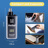 10 Pack Nose Hair Trimmer for Men and Women USB Rechargeable with Digital Display Nose and Ear Trimmer for Men Dual Edge Rotating Blades Easy Clean Detachable Head Compact and Travel Friendly