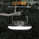 VAVOFO 42W LED Camping Lantern Rechargeable, 180 LED with 3 Lighting Modes, 4000LM, 10,000mAh Portable Tent Light with Magnet, IP65 Waterproof for Emergencies ,Power Outages,Hiking (Black)
