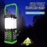 Brookstone 2-in-1 Bug Zapper + High-Powered Lantern - Dual-Mode Rechargeable Device