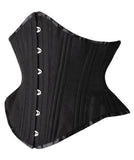 SHAPERX Women Waist Training Corsets Double Steel Boned Heavy Duty Long Torso Body Shaper, SZ1793-Black-3XL