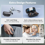iBstone Nova Hearing Aids for Seniors Adults: Superior Sound Quality - Smart Noise Cancelling - No Feedback - 1.5Hrs Charging for 100Hrs Working - Come with Anti-Lost Lanyard - Over-the-Counter