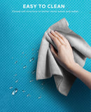 HAPBEAR Extra Large Exercise Mat-7'x5'x8mm(1/3 inch), Non-Slip, Ultra Durable, Thick Workout Mats for Home Gym Flooring Cardio, Yoga Mat