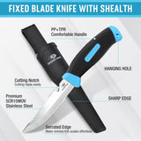 Fishing Tools Kit- Fishing Plier, Fish Fillet Knife, Fish Lip Gripper, Hook Remover, Digital Fish Scale, Line Snip, Fly Fishing Retractor Mossy Oak