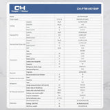 Cooper&Hunter 15,000 BTU PTAC Packaged Terminal A/C with Heat Pump (R32 Refrigerant) and 3.5 kW Electric Heater