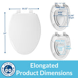 Toilet Seat with Built-In Potty Training Seat Mayfair