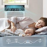 Antarctic Star 12,000 BTU Window Air Conditioners with 6 Modes 24H Timer, U-Shaped Air Condtioner Window Unit Cools up to 550 Sq.Ft, White