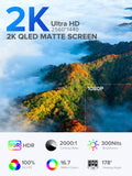 UPERFECT 22" 2K Touchscreen Portable Monitor, 100% DCI-P3 Gaming Monitor