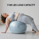 FITMIND Yoga Ball set-75cm&25cm（Blue）