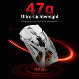 AngryMiao AM Infinity Mouse .97 Wireless White Gaming Mouse 47g Ultra-Light