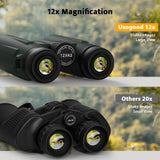 12x42 HD Binoculars for Adults High Powered - Large View Binoculars with Clear Low Light Vision - Usogood Professional Binoculars for Bird Watching Hunting Hiking Travel Cruise usogood