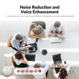 Conference Speaker & Microphone, Daisy Chain upto 9 Units for 50 Attendees