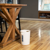 4 Pack Small Trash Can for Bathroom - 3 Gallon/12-Liter Wastebasket