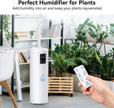 Humidifiers for Large Room Home Bedroom 2000 sq.ft. 17L/4.5Gal Large Humidifier with Extension Tube & 4 Speed Mist,Top Fill Wholehouse Humidifier with 360°Nozzle for Plant Office Commercial Greenhouse