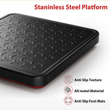 GRAM PRES Digital Physician Scale, Medical Floor Scale for Body Weight, 660 lb Limit, Professional Weight Scale with Stainless Steel Platform